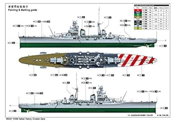 Amazon | トランペッター 1/350 イタリア海軍 重巡洋艦 ザラ