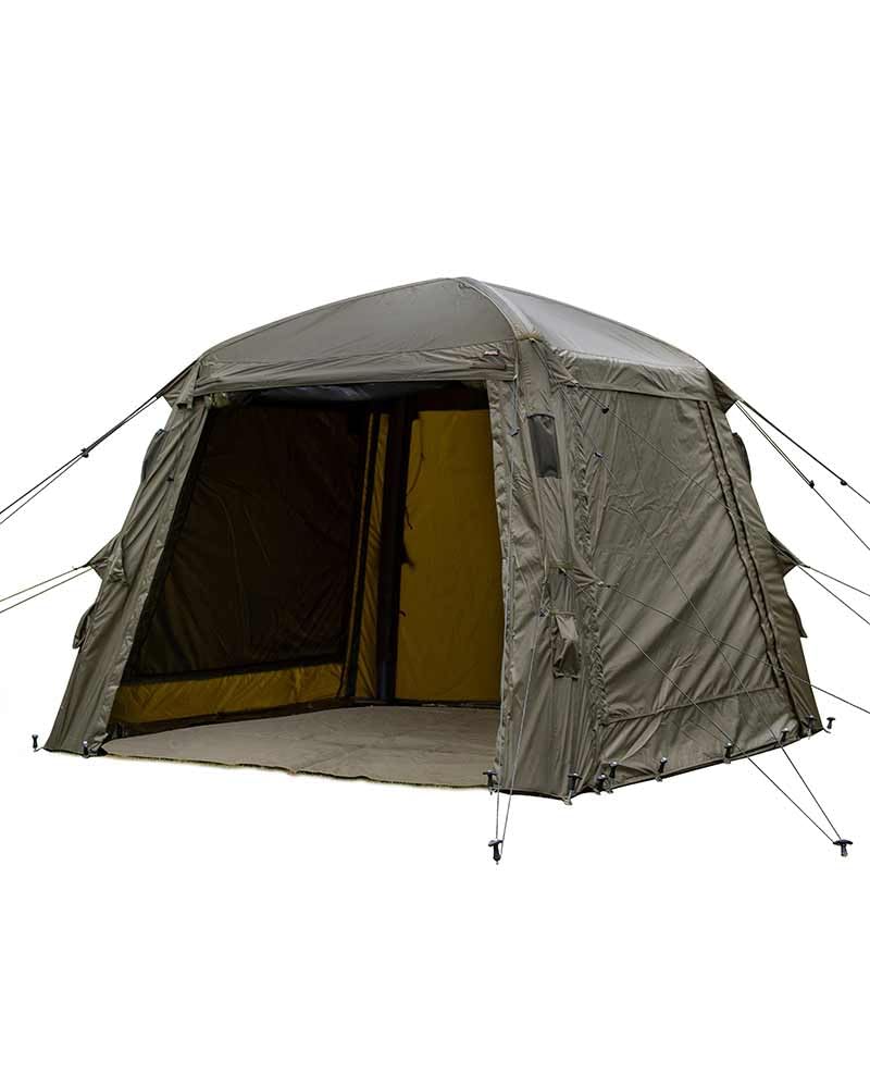 Fox Air Frame Social Shelter 2.5x2.5m - Angelzelt, Karpfenzelt für Angler, Campingzelt