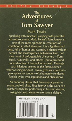 The Adventures of Tom Sawyer (Bantam Classics) - Thumbnail 2