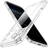 MADNOVA Apple iPhone 17 Pro Max İle Uyumlu Şeffaf Telefon Kılıfı, Kamera Korumalı Silikon Kılıf