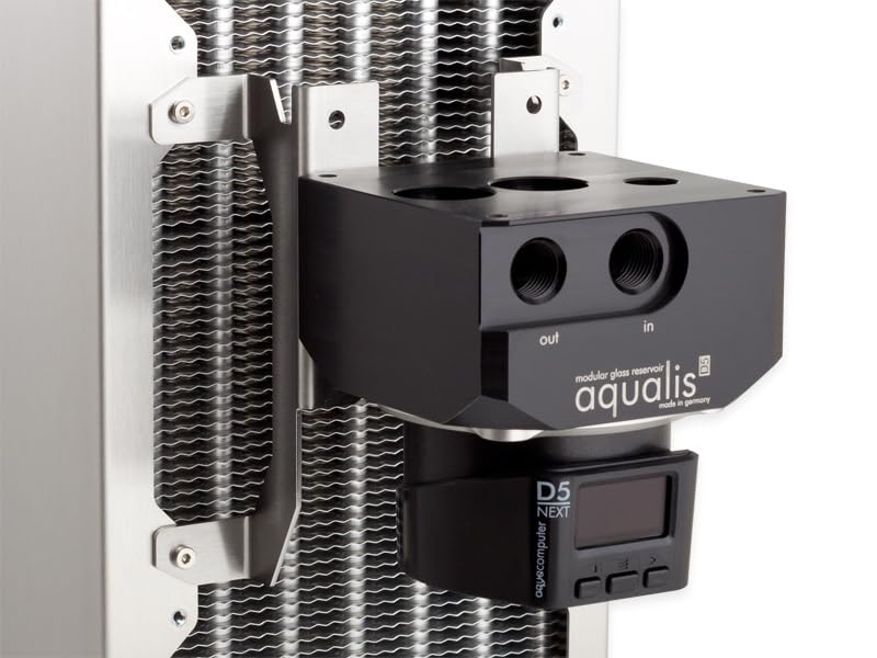 Support D5 120mm Aqua Computer pour intégration pompe sur radiateur de PC - 4