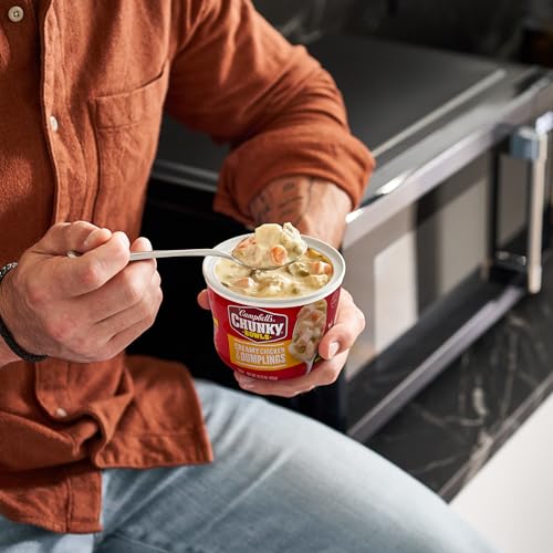 Image of Campbell's Chunky Creamy Chicken and Dumplings Soup, 15.25 oz Bowl