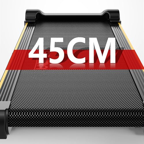 Image of Walking Pad Treadmill for Senior, Foldable Exercise Treadmill with Stable and Safe Structural Design, LCD Display for Elderly, Long Handrail for Balance