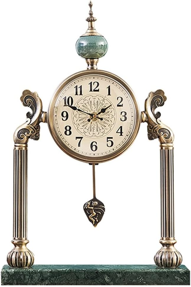 American Desk Clock, Rocking Desk Clock, Desk Clock, Bedside Table Clock(E)