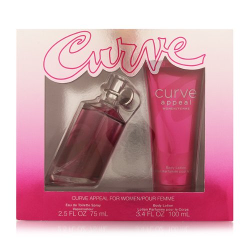Liz Claiborne Curve Appeal Women Giftset (Eau De Toilette Spray, Body Lotion)