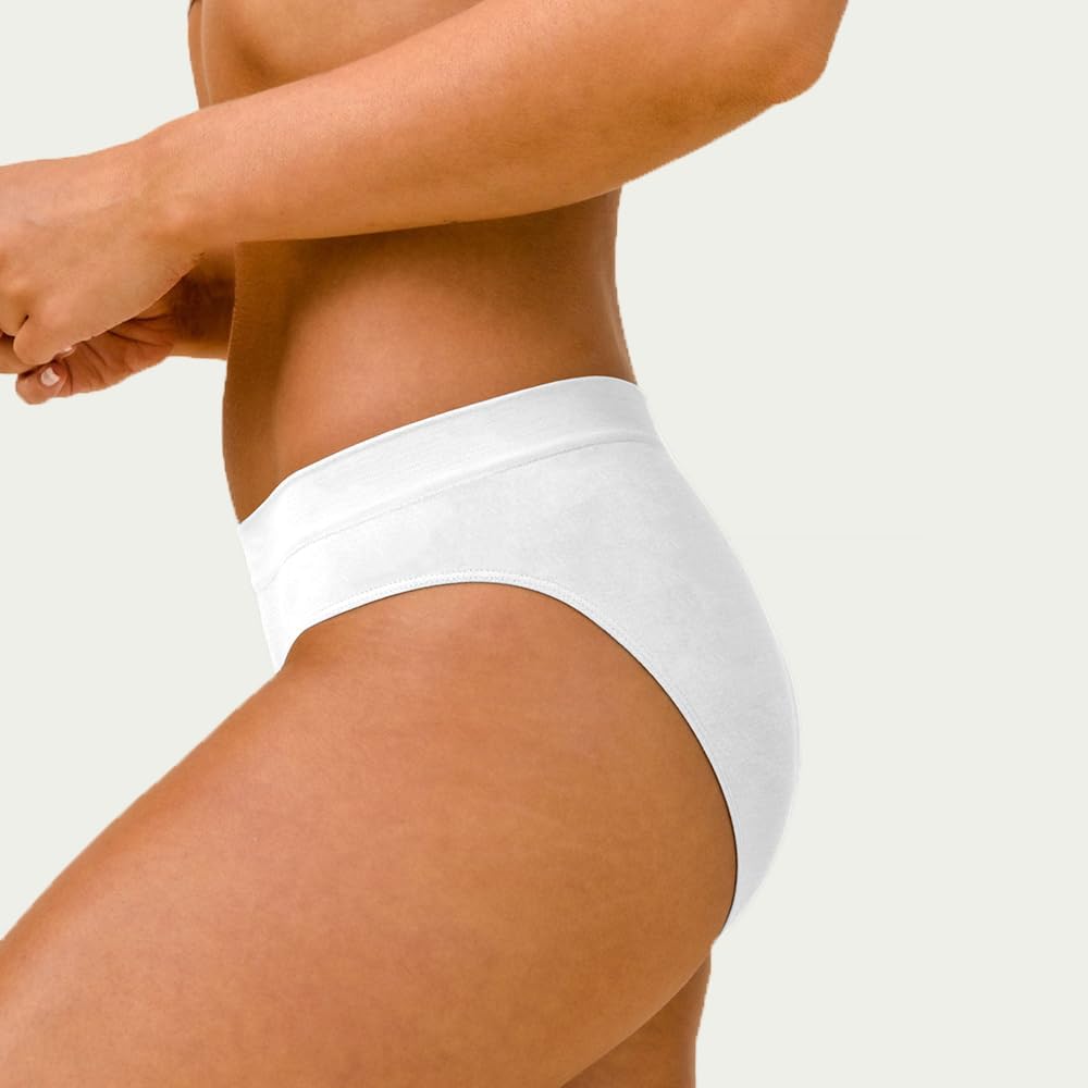 WANDER Womens Athletic Bikini Underwear Moisture-wicking Stretch Breathable Microfiber Panty Briefs 3 Pack - Image 4