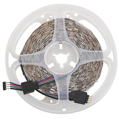 Quystetes 5M RGB 300 5050 LED Tira de Luz Flexible No Impermeable DC12V