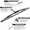 AUTOBOO 15 +15+13 Windshield Wiper Blades Replacement for Jeep Wrangler 2007-2017 -Original Factory Quality (Pack of 3) #3