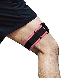supregear IT Band Strap - Iliotibial Band Compression Wrap, Adjustable Knee Thigh Hip & ITB Support Brace Patellar Tendonitis Stabilizer for Running and Exercise - Men, Women