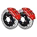 Wilwood 140-12048-DR KIT,FRONT,FFR,DP6,12.88x1.00,DRILLED,RED