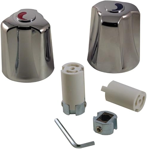 Danco 80019 Manijas para bañeraducha, cromadas