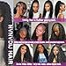 Human Crochet Hair for Black Women Deep wave Crochet Human Hair Bundles 18 Inch 100g Pre-Separated Feather Crochet Human Hair 100 Strands Natural Black