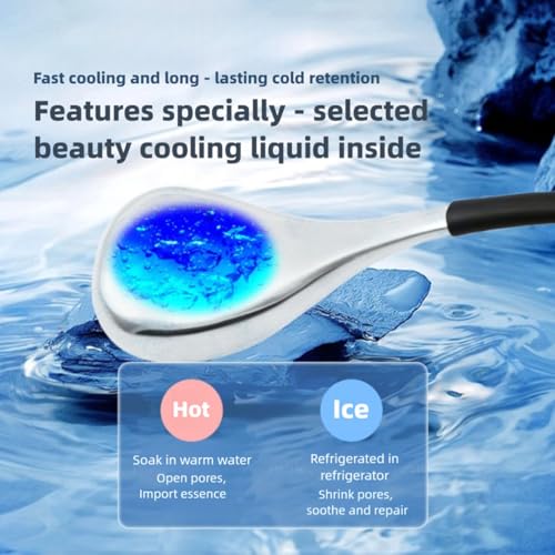 Ice Globes Cryo Sticks for Puffiness & Wrinkles - Black