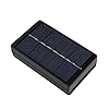 1W 4V Solar AA AAA Battery Charger Charging Box, Portable Solar Battery Charger replacement for AA and AAA Batteries Black #4