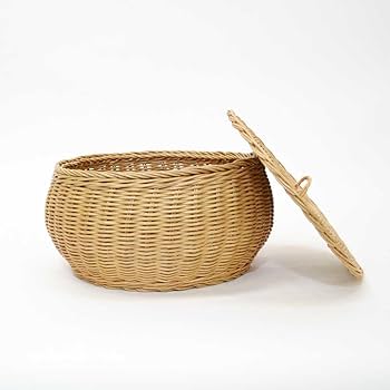 くまこAL67 茶篭 茶篭 バスケット 野点 蔓製アダ 茶櫃 内巾着 茶道 くまこ様専用AL67 茶篭 茶篭 バスケット 野点 蔓製アダ 茶櫃 内