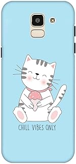 Case Zone CBS Silicone Printed mobile case compatible with Samsung J6 2018