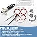 GRONGU Hot-tub Spa Pump Replacement Parts for Coleman Lay-Z-Spa Pump Repair Kit w/Impeller & Shafts #P4071, 58113