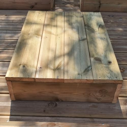 Marche bois modulable pour aménager un escalier de jardin paysager