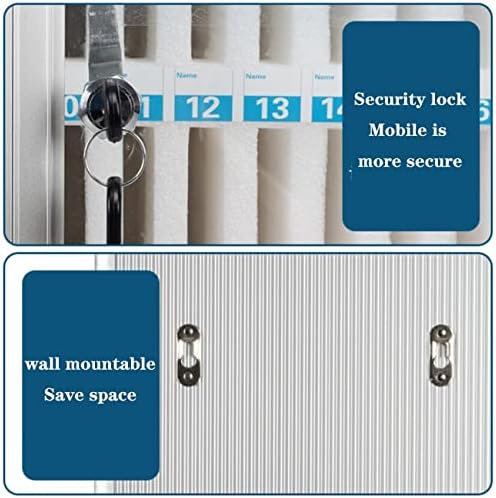 Mobile Phone Locker with Lock - Secure Storage Cabinet for Students Workshops & Conferences - Cell Phone for Safe Keeping