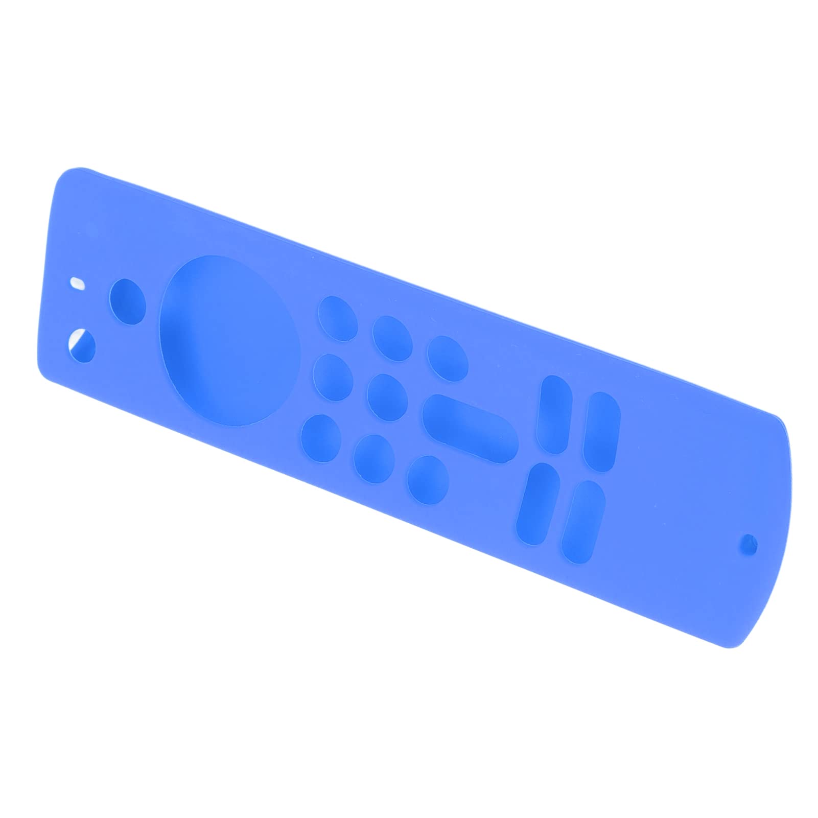Funda Protectora de Silicona Suave para Mando a Distancia TV Stick, Antideslizante con Cordón, Recortes Precisos, Ligera, 3.ª Generación (Blue)