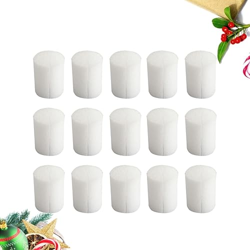 Miniatura 2 de YARNOW Plántulas Esponja Planta Medios Hidratados Mm Cestas Blancas Taza Cesta Cultivo Semillas X Sin Suelo Hidroponía Pot Herramienta Propagación