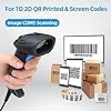 OBZ Lettore Codice a Barre 2D 1D Lettore Barcode USB Cablato Lettore QR Code per PDF417 Data Matrix Scanner di Codice a Barre Palmare Scansione Automatica dello Schermo Pistola Barcode per PC MAC POS