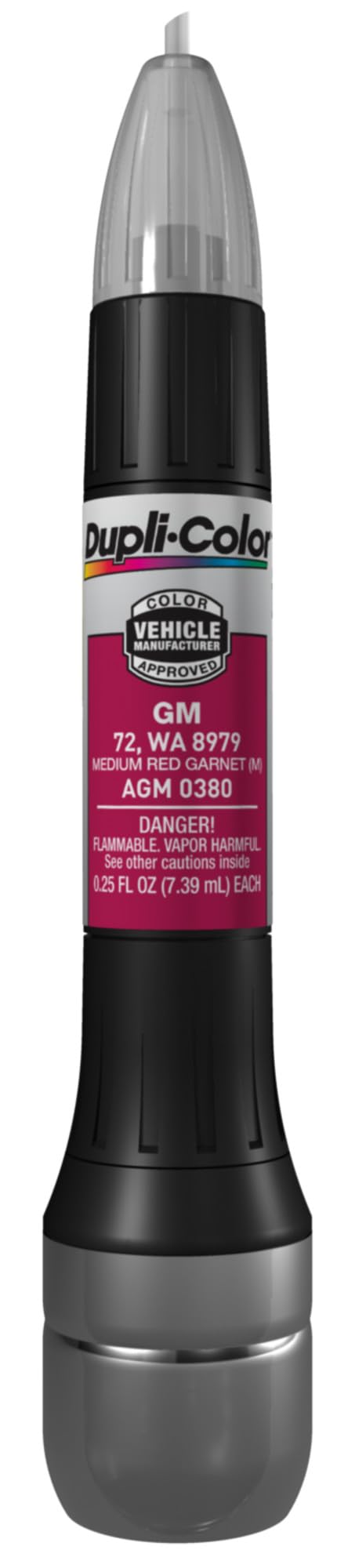 Dupli-Color Scratch Fix All-in-1 Touch Up Paint, Gloss, Medium Red Garnet (M), .50 fl. oz.