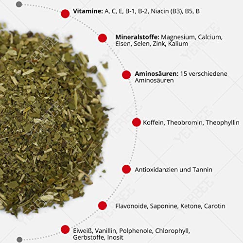 Yerba Mate Rosamonte Despalada - Juego de té mate de acero inoxidable, 1 kg, taza de té rojo, calabaza, pajita de té… - Imagen 7