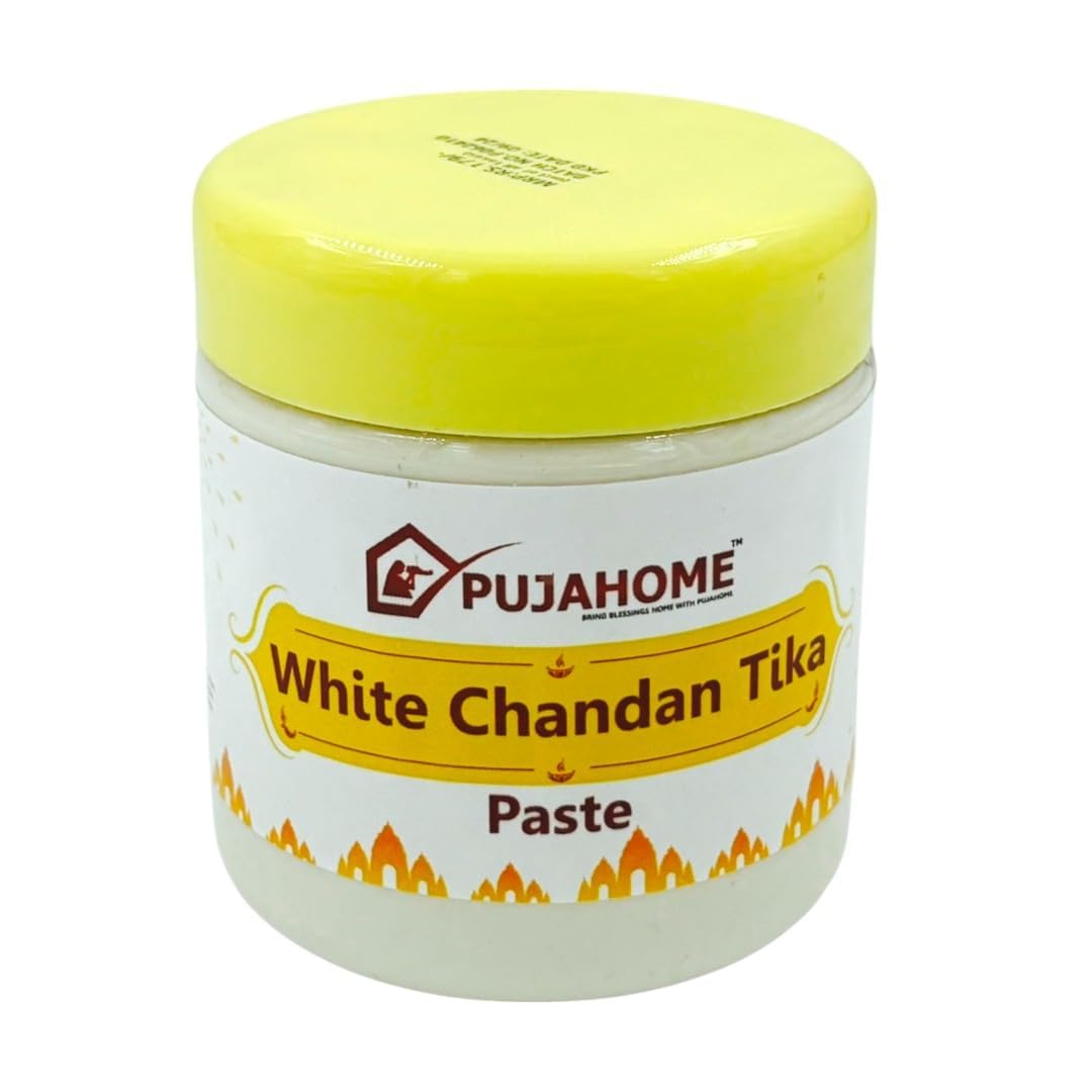 White Chandan Paste | White Sandalwood Paste - 100gm | Long Lasting Fragrance with Pure and Rare Safed Sandal Wood for Daily Pooja, Havan and Mandir-picture-10