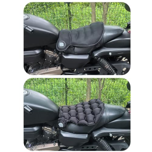 Cojín asiento motocicleta transpirable para evitar dolores en viajes largos 5