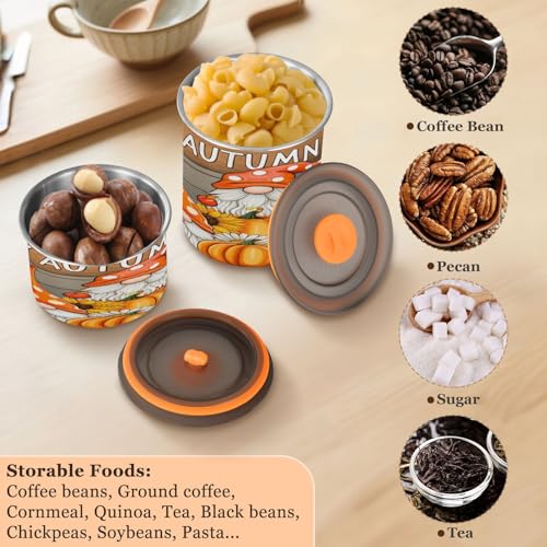 Envase hermético de acero inoxidable para café 17oz miniatura 5