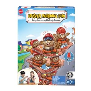 Jeu de Construction Tour à Castors Mattel Games