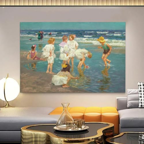 Cuadro impresionista de Edward Henry Potthast para decoración de dormitorio 7