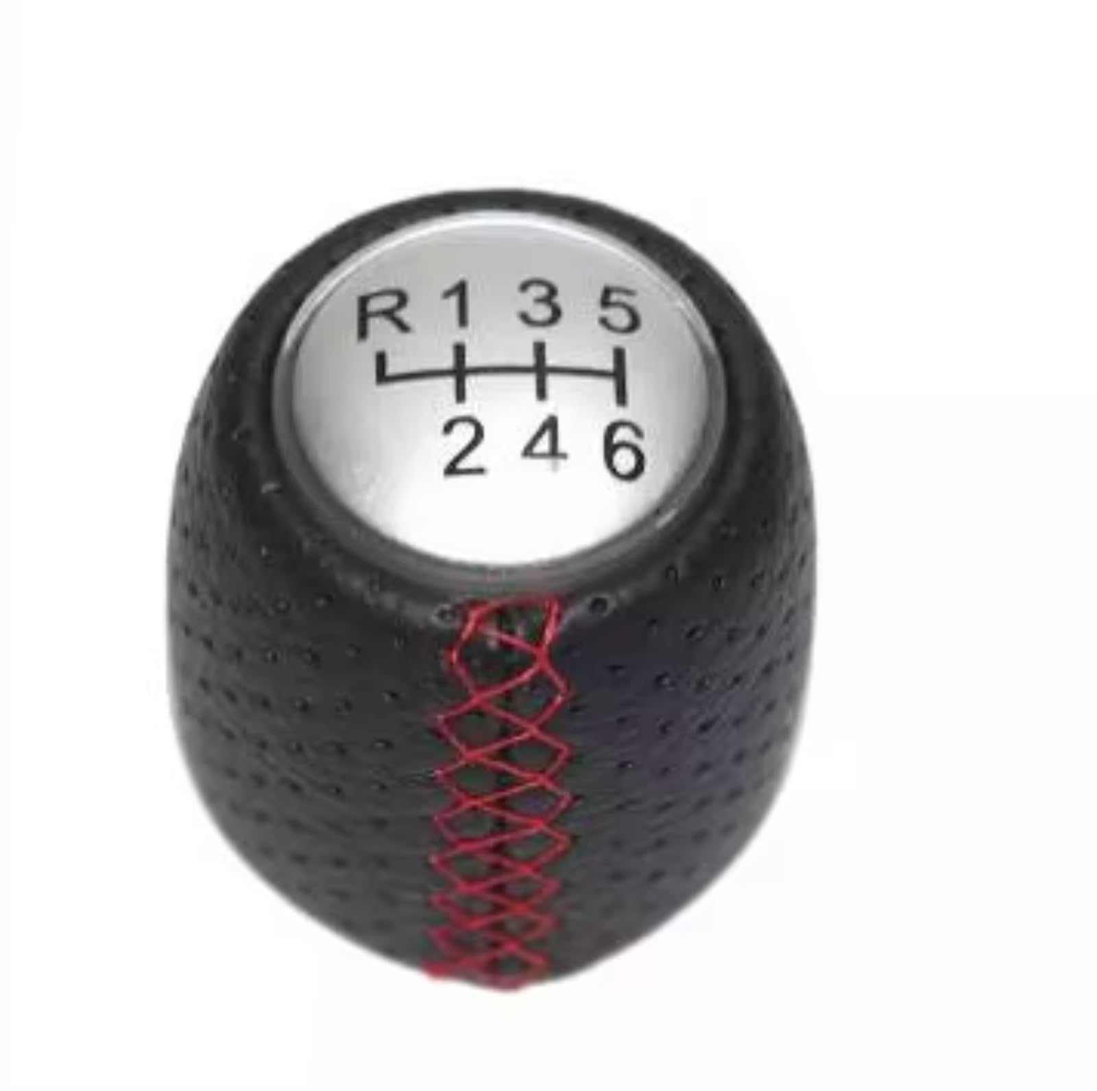 HILLAR Car Gear Stick Knob for ALFA for Romeo 159 for Brera for Spider 2005 2006 2007 2008 2009 2010 2011 OEM 55344557 5 6 Speed Car Shift Knob Gear Knob(R123456 red)