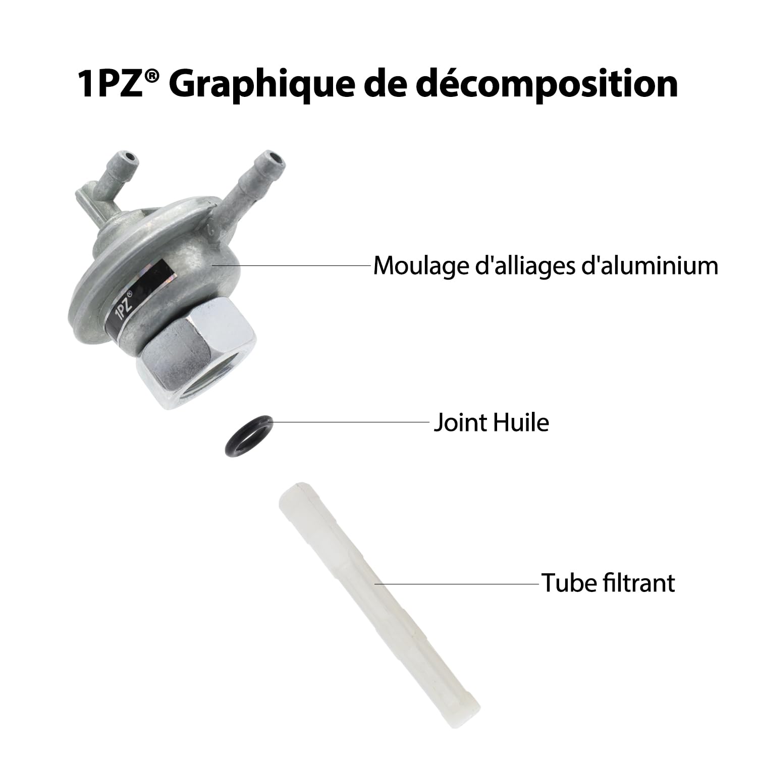 Rubinetto Carburante Vuoto Corto M14 Per Cpi, Keeway - Foto 11