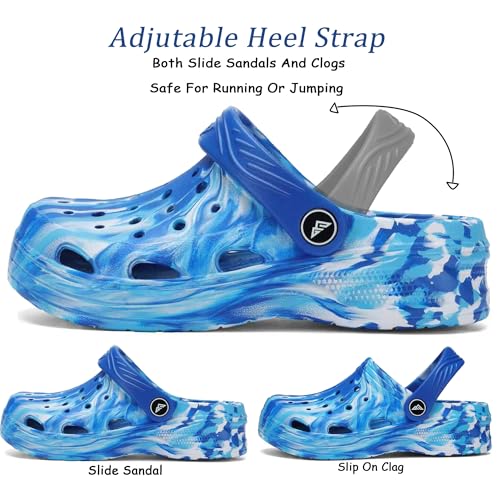 Image of Boy Girls Comfortable Garden Clogs | Slip-On Mules Slides Sandals Beach Slipper for Little /Big Kid