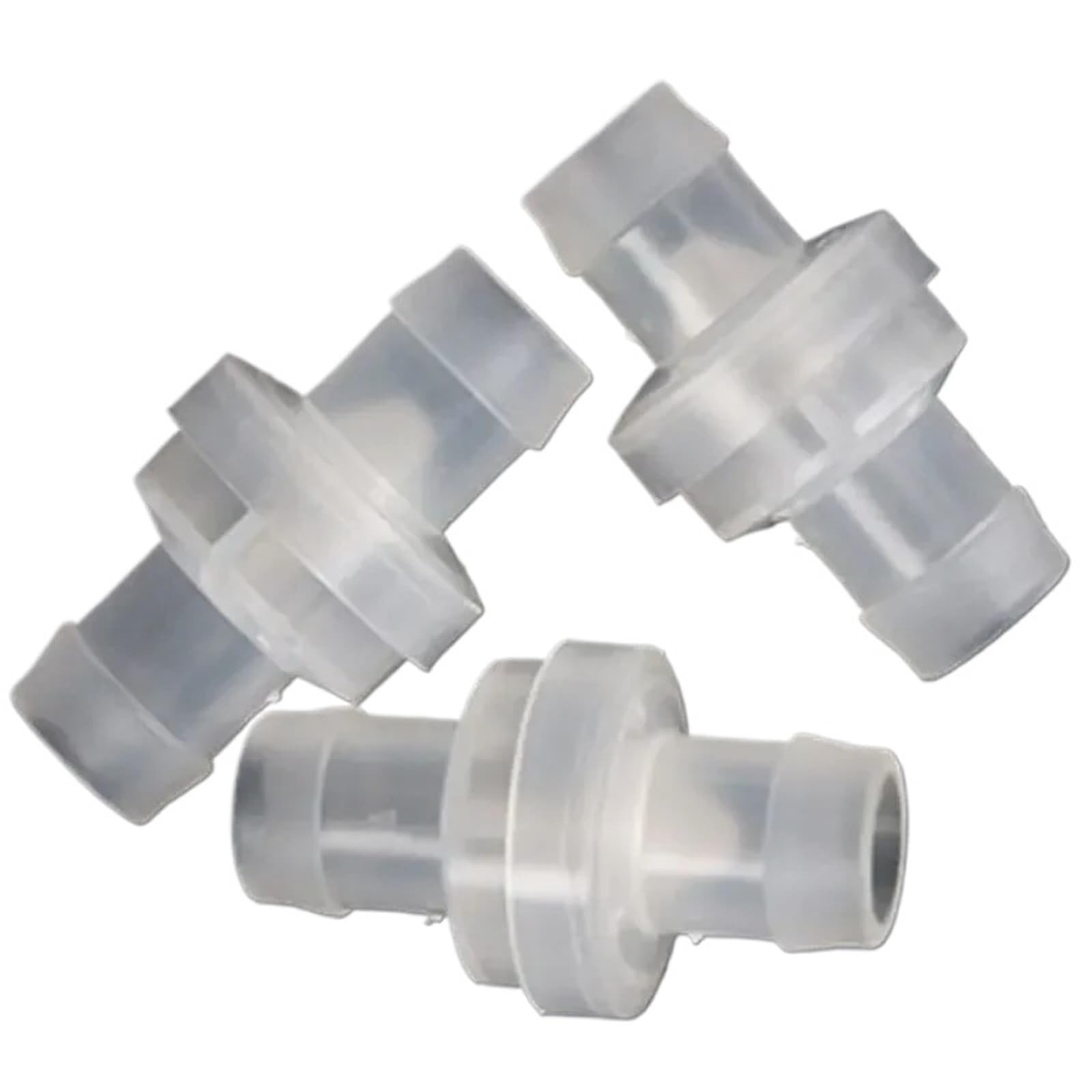 Plastikowy jednokierunkowy zawór zwrotny do paliwa, gazu, cieczy, ozonu, zatrzymania wody, 3, 4, 6, 8, 10 mm, 2/10 szt