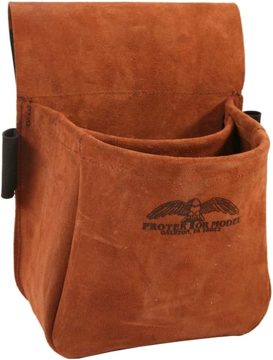 Protektor Model Trap/Skeet Shooters Bag Suede Leather, Multicolor (#23B)