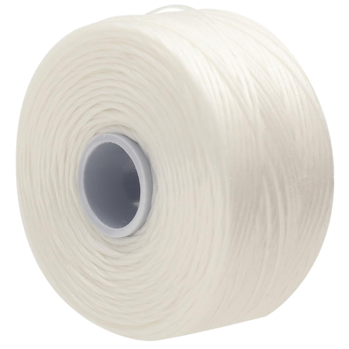 BeadSmith Super-Lon (S-Lon) Thread - Size AA - White (1 Bobbin) by Beadsmith