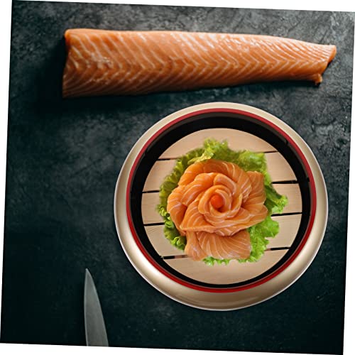 Plato japonés redondo para sushi y sashimi 2 piezas miniatura 7