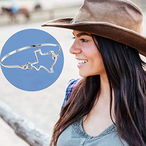 PammyJ State of Texas Bangle Bracelet4