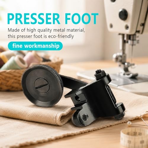 Pie Prensatelas Rodillo para Máquina de Coser Industrial miniatura 5
