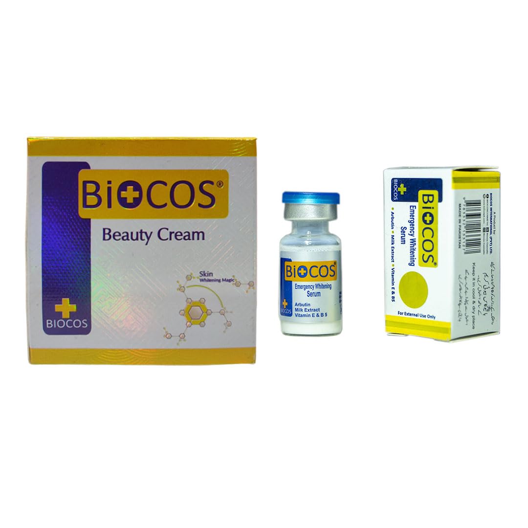 Biocos Beauty Brightening cream & Formula Brightening Serum For Men