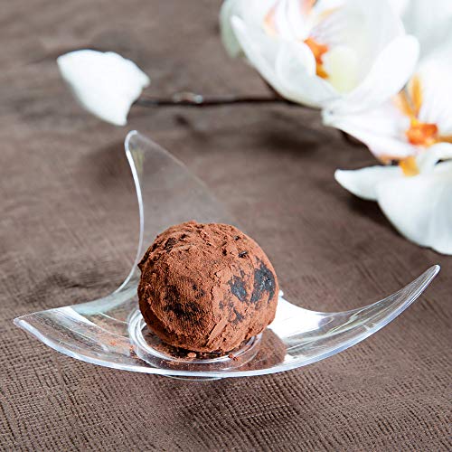 Fineline Settings Disposable Plastic Triangular Plates-3.75