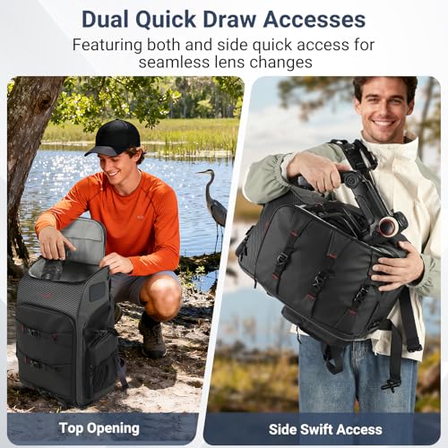 Mochila para cámara STARTRC 40L profesional miniatura 5