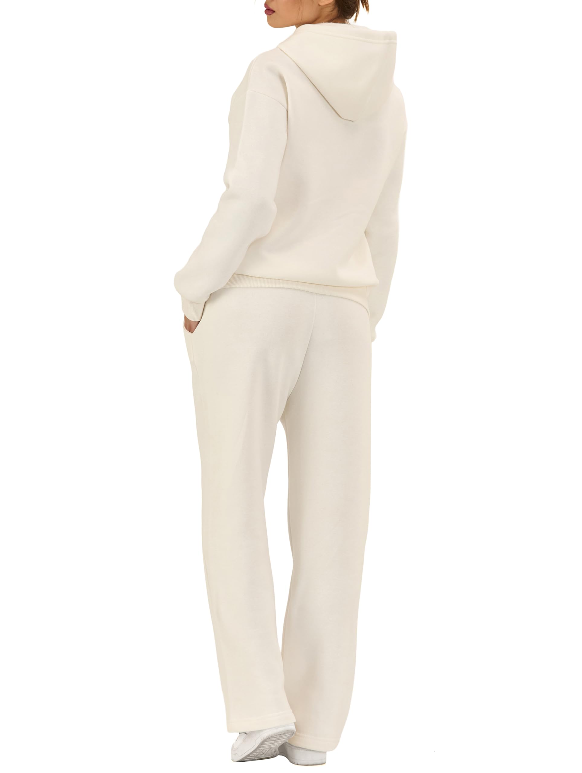 Redbridge Survêtement 2 pièces avec fermeture éclair, sweat à capuche et pantalon, survêtement confortable pour les loisirs, le sport et les vêtements de détente