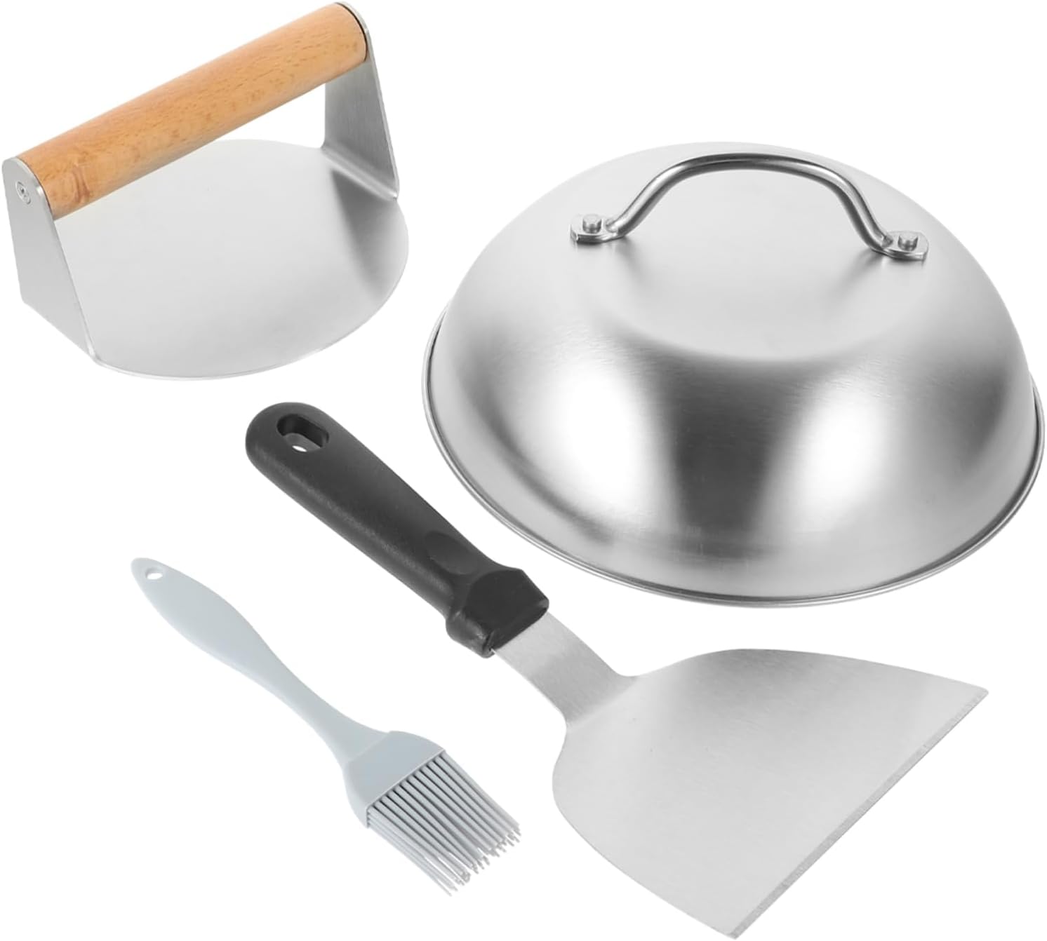 Mikinona 1set Burger Patty Maker Meat Press Tool for Outdoor BBQ Heavy Duty Design for Easy Stuffed Burgers Patties and Wear-Resistant Kitchen Accessory