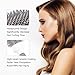 Round Brush Set for Blow Drying Curling, Professional Ceramic Ion Thermal Barrel Brush Leaves Hair Shiny Heat Styling Brush 5 Different Sizes Works Very Well with The Blow Dryer