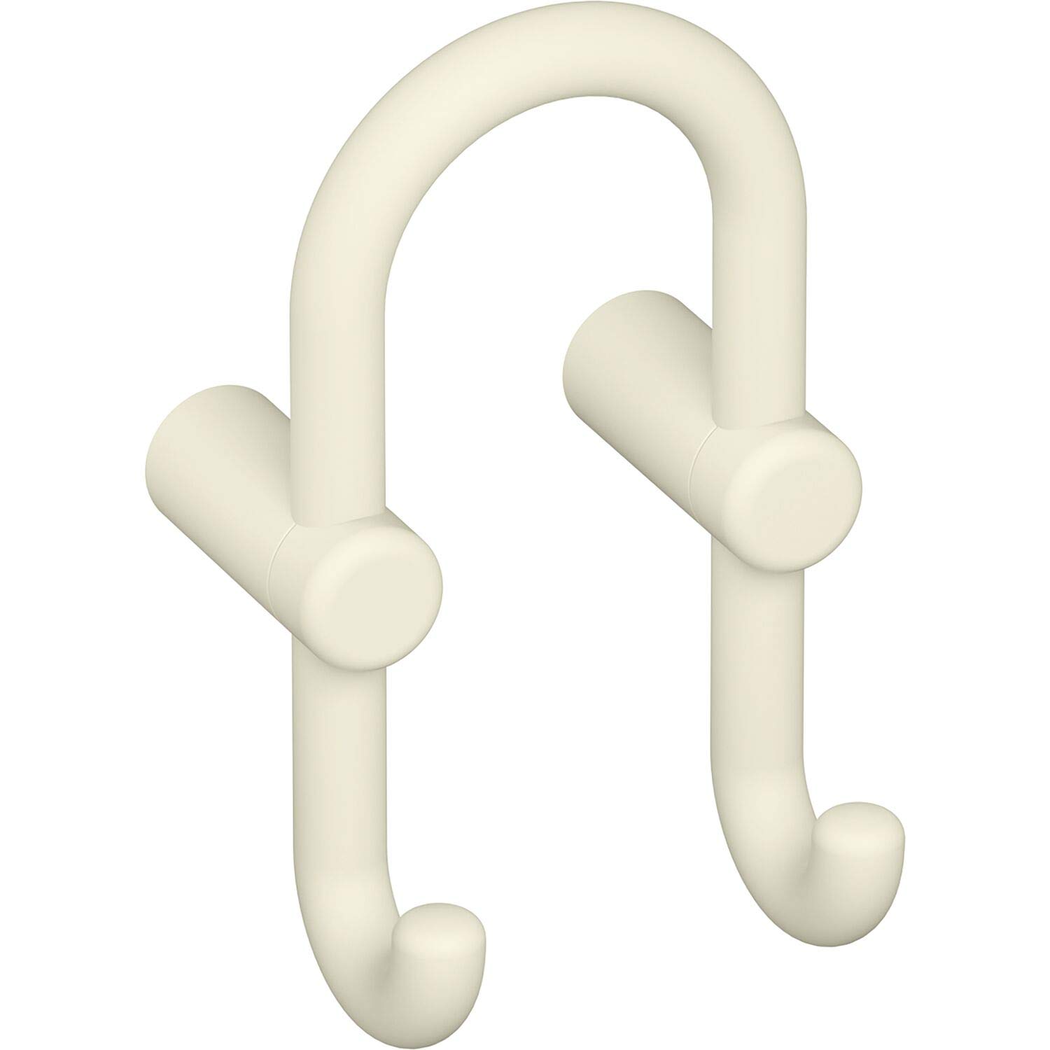 Hewi Heinrich Wilke801.90B040 Coat Hook 801.90.040, Width 100 mm, Height 165 mm, Polyamide, Colour: Pure White matt, reinweiß matt (99)