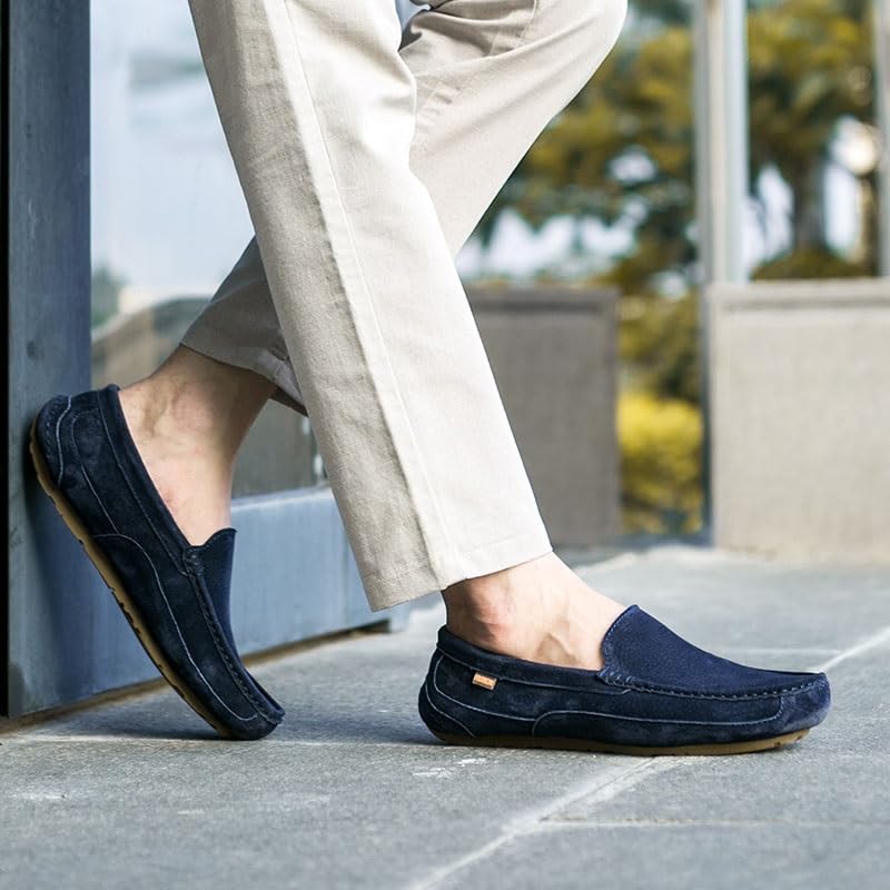 Men's Loafers Shoes Square Toe Solid Color Faux Leather Loafer Shoes Comfortable Anti-Slip Lightweight Outdoor Party Slip On2